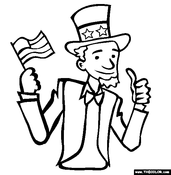 uncle sam coloring pages online coloring pages starting with the letter u coloring pages sam uncle 