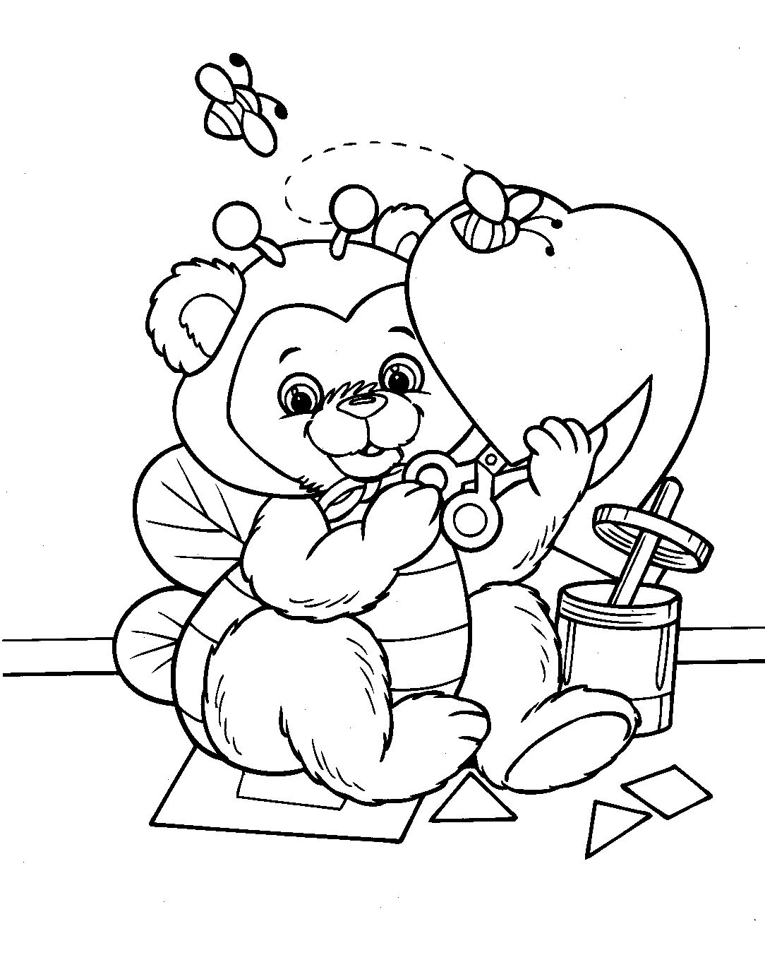 valentines pictures to color 29 valentines day coloring pages to print for kids sheknows color valentines to pictures 