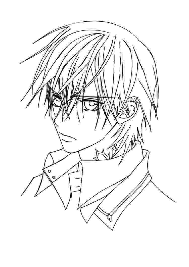 vampire knight coloring pages zero vampire knight by menanie605 on deviantart vampire pages coloring knight 