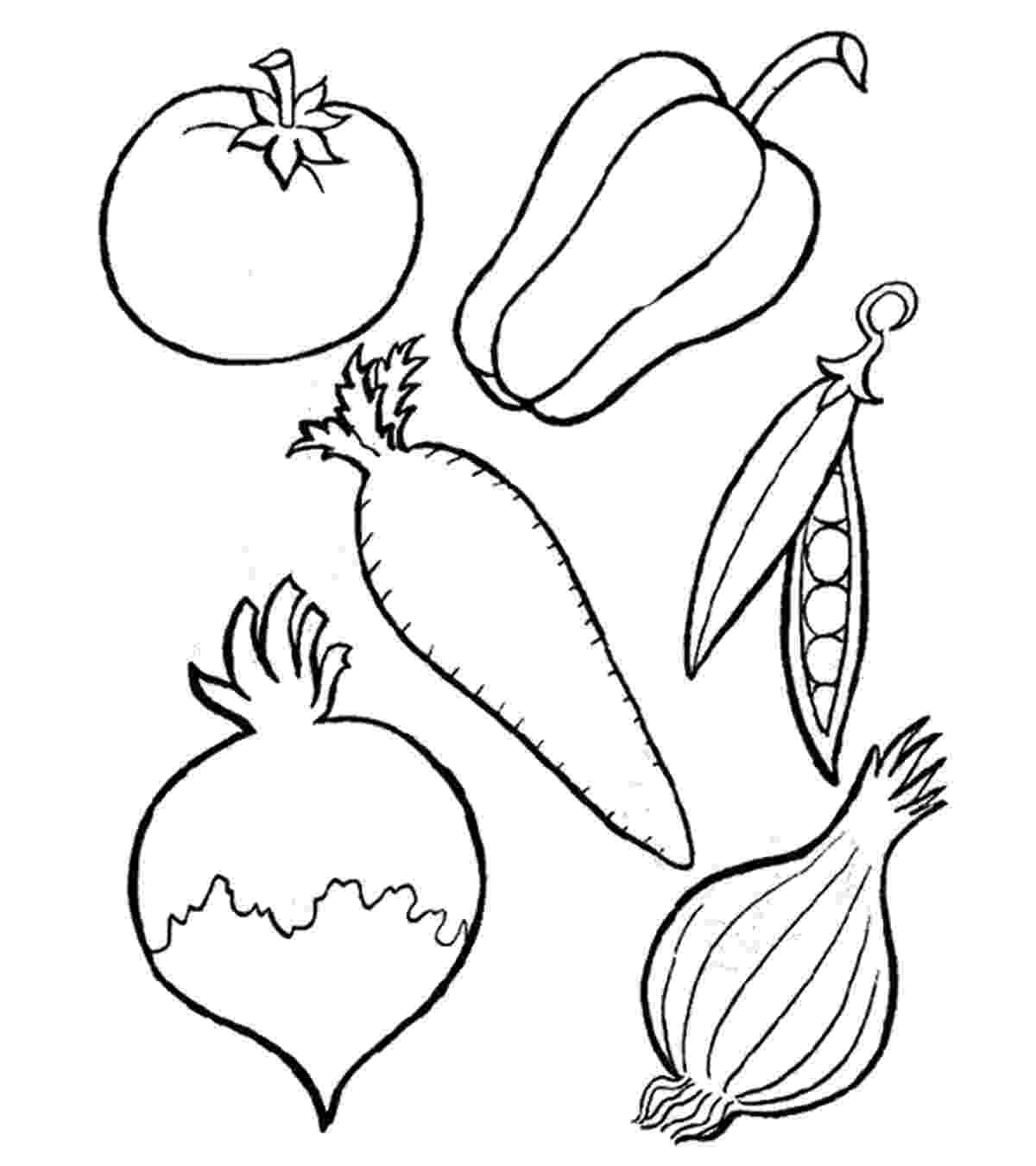 vegetables coloring fruit coloring pages for childrens printable for free coloring vegetables 