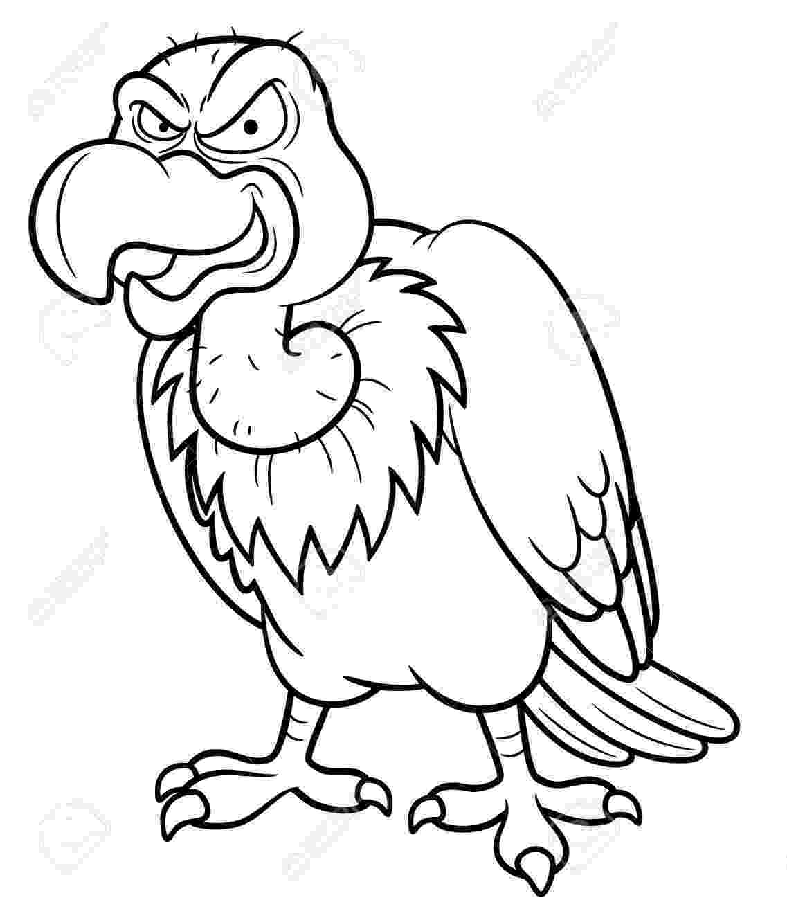 vulture coloring pages long billed indian vulture coloring page free printable pages vulture coloring 