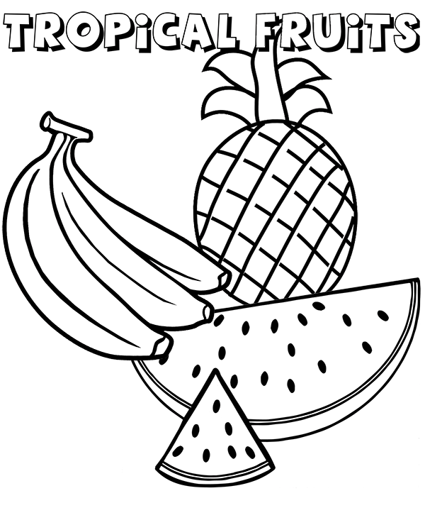 watermelon coloring pages watermelon coloring pages best coloring pages for kids watermelon pages coloring 
