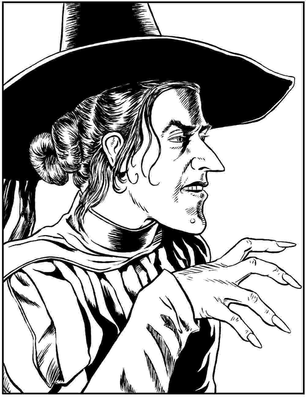 wicked witch of the west coloring pages the john douglas mostly comic book art site wizard of witch of pages west the coloring wicked 