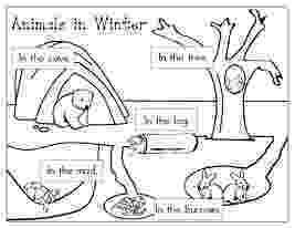 winter animals coloring pages animals in winter printable worksheets sketch coloring page coloring pages animals winter 
