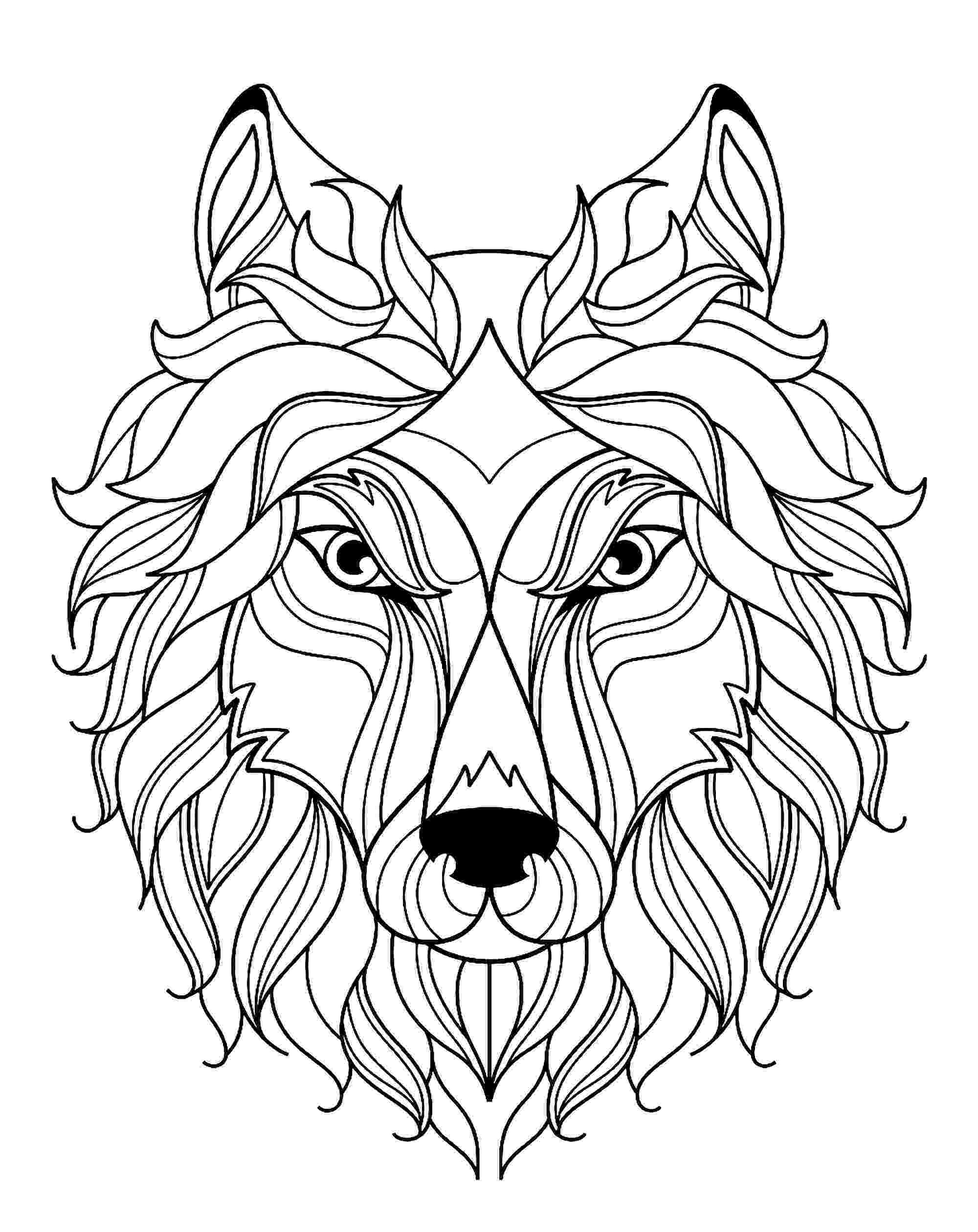 wolf coloring wolf template animal templates free premium templates coloring wolf 