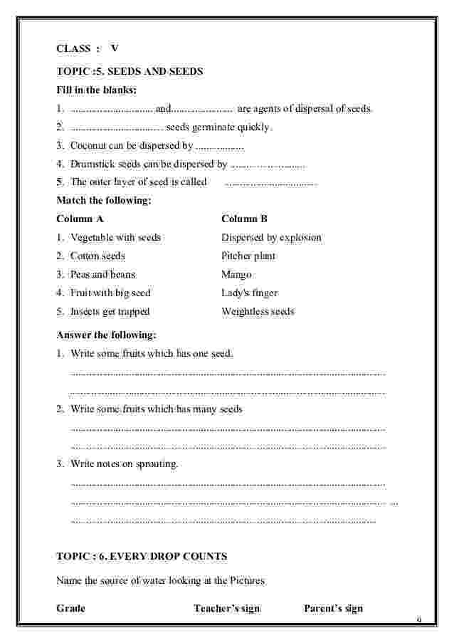 worksheet for class 1 evs kv evs class 2 fill online printable fillable blank class for evs kv worksheet 1 