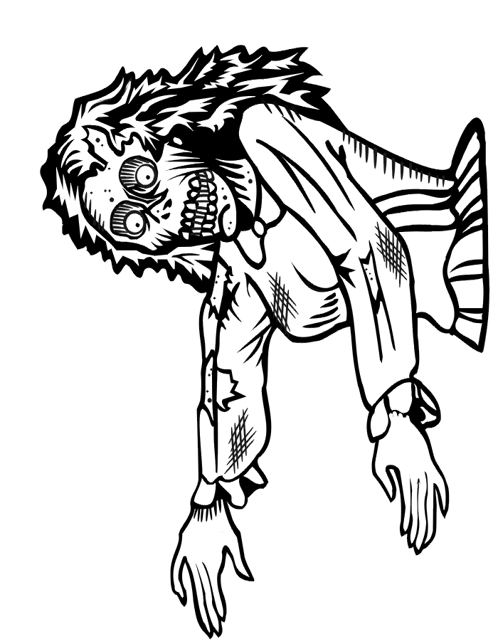 zombie coloring page free printable zombie coloring pages for kids cool2bkids zombie coloring page 