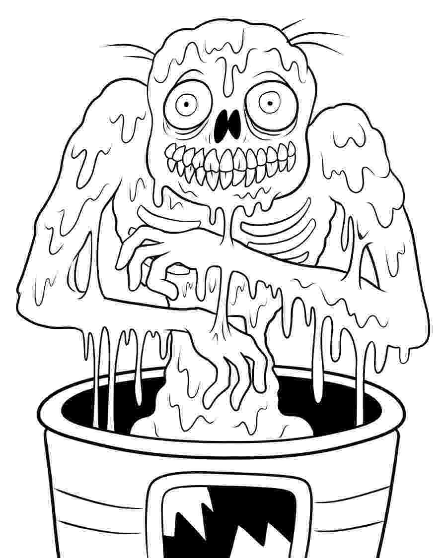 zombie printable coloring pages halloween zombie coloring pages getcoloringpagescom coloring pages zombie printable 