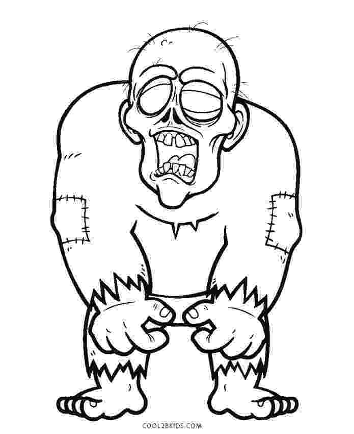 zombies coloring pages free printable zombie coloring pages for kids cool2bkids zombies pages coloring 1 1