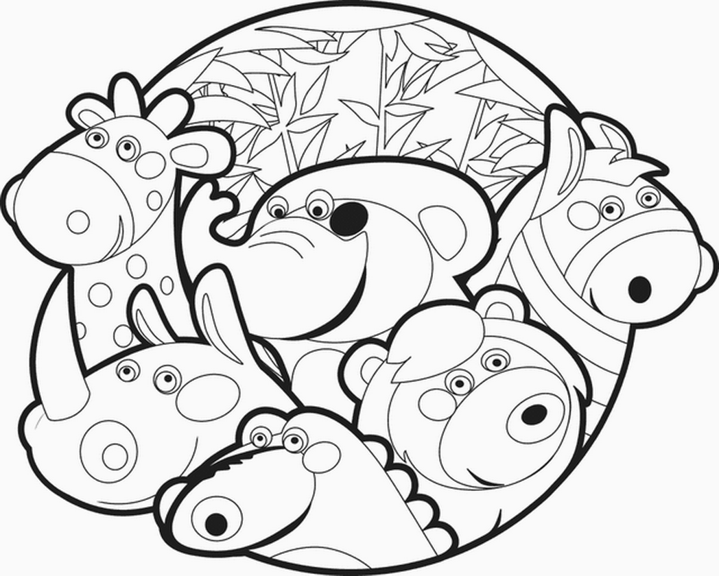 Zoo animals colouring pages free – Download Free Coloring pages ...