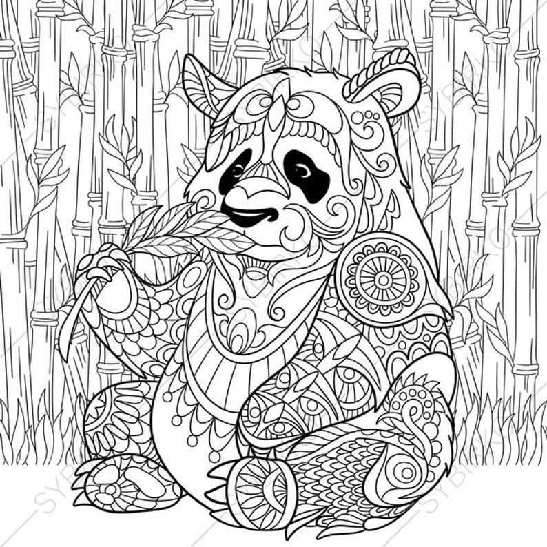 coloring panda dibujos de panda para colorear páginas para imprimir gratis panda coloring 