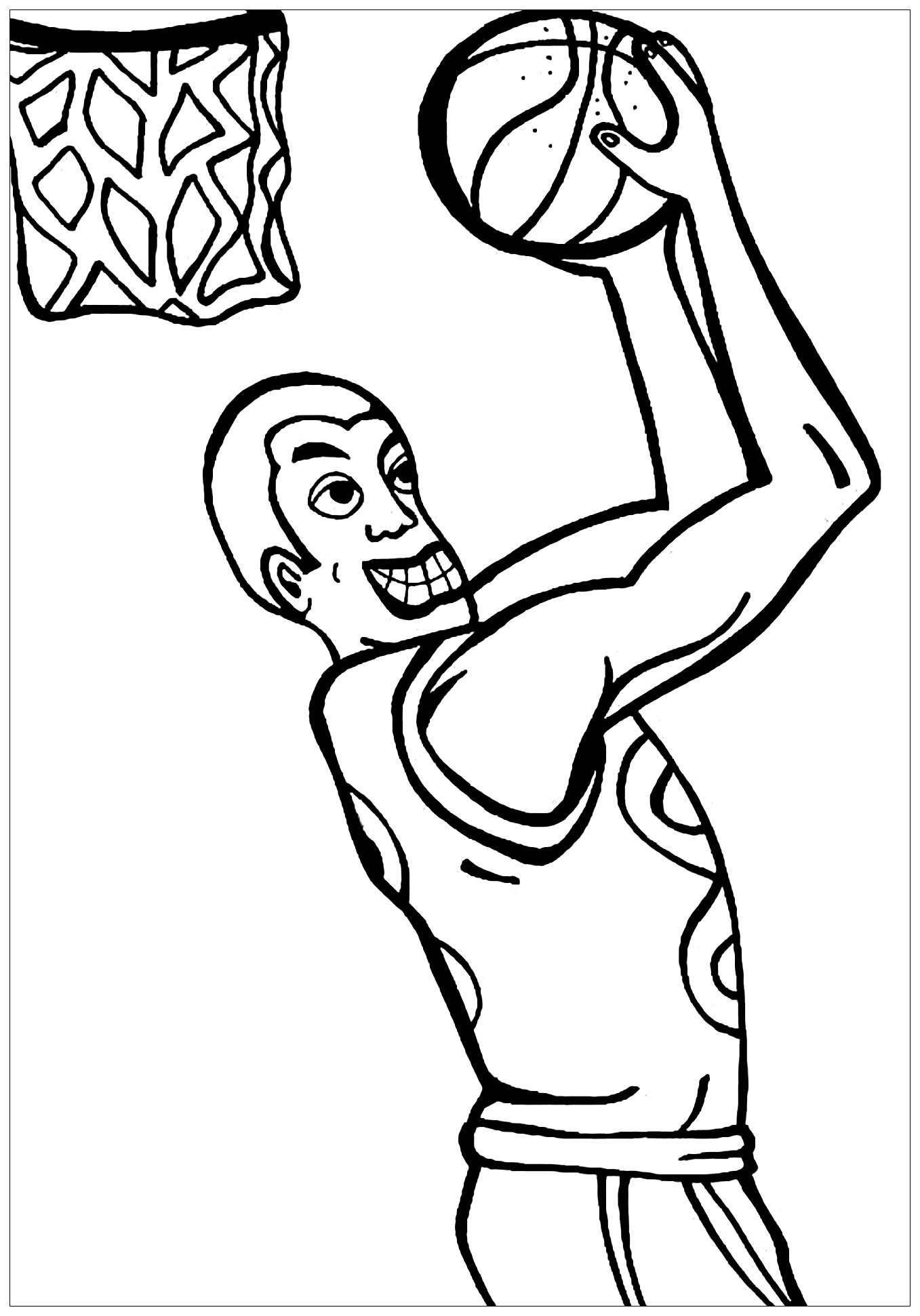 basketball coloring pages basketball for children basketball kids coloring pages coloring pages basketball 1 1