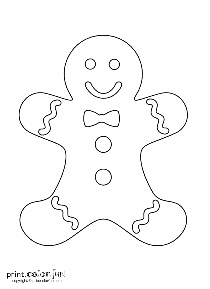 gingerbread girl coloring page gingerbread man coloring page  print color fun! girl coloring gingerbread page
