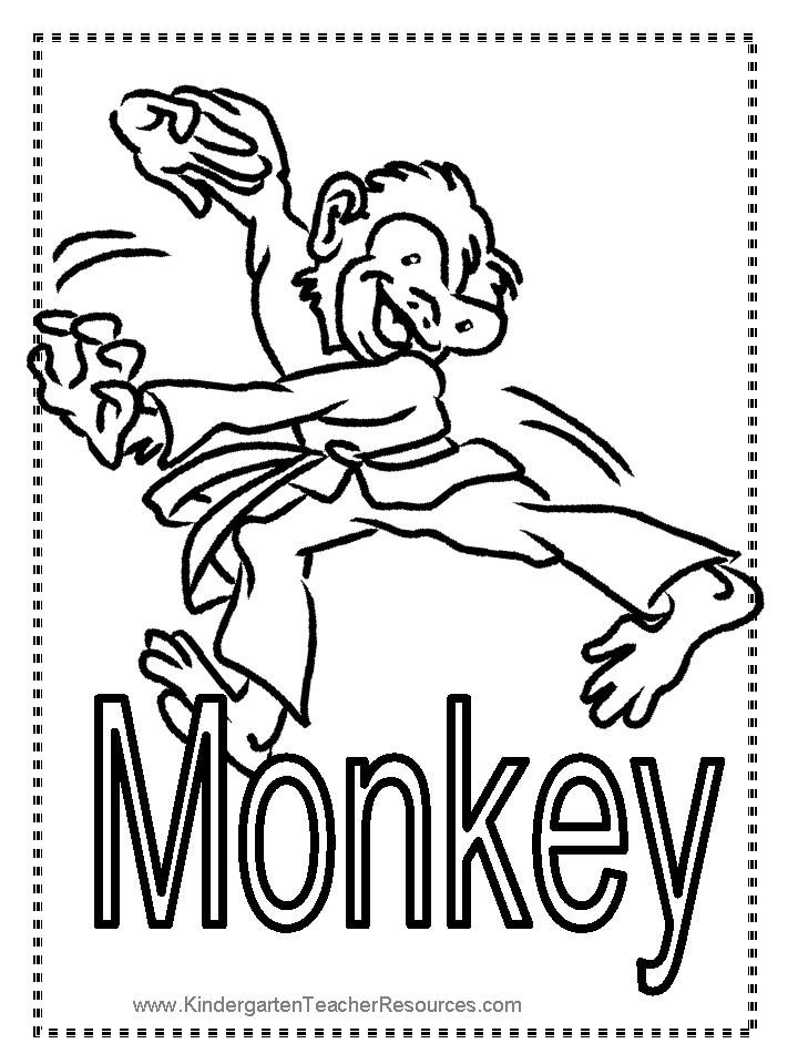 pictures of monkeys to color pictures of monkeys to color to color pictures monkeys of